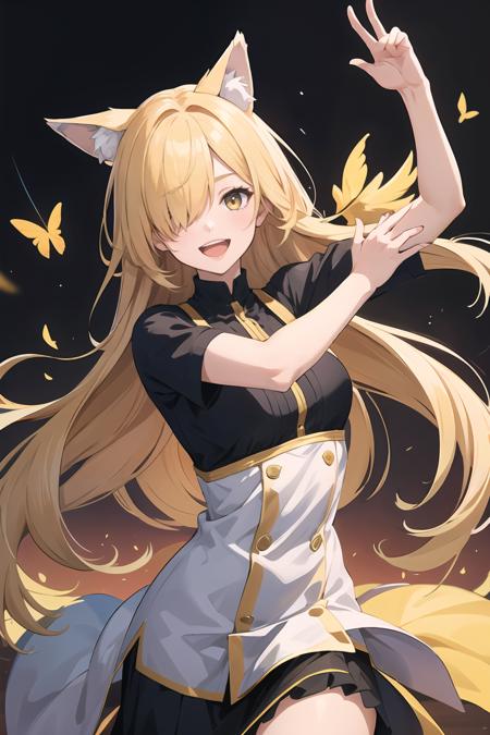 407891-907557848-masterpiece,best quality,absurdres,1girl,wolf ears,yellow long hair,hair over one eye,smile,open mouth,stylish pose,theater danc.png